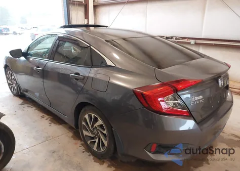 2016 Honda Civic Ex from USA, damaged, VIN 19XFC2F70GE027332